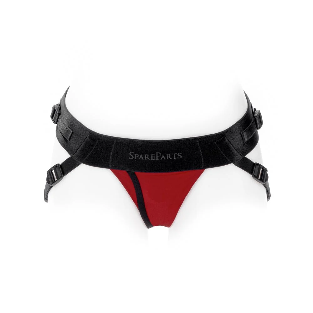 Spareparts Joque Cover Underwear Harness Red (double Strap) Nylon