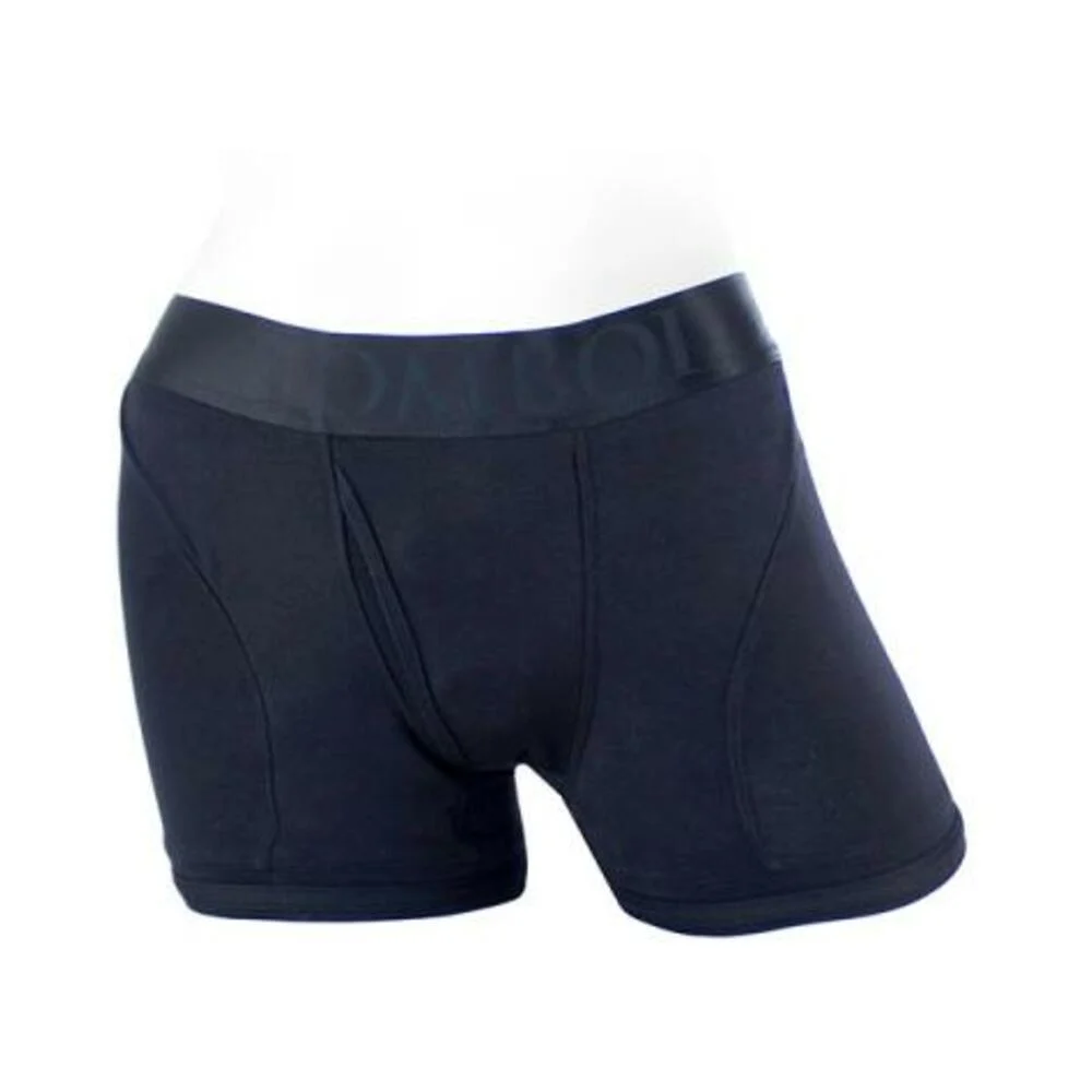Spareparts Tomboii Rayon Boxer Briefs Harness Black
