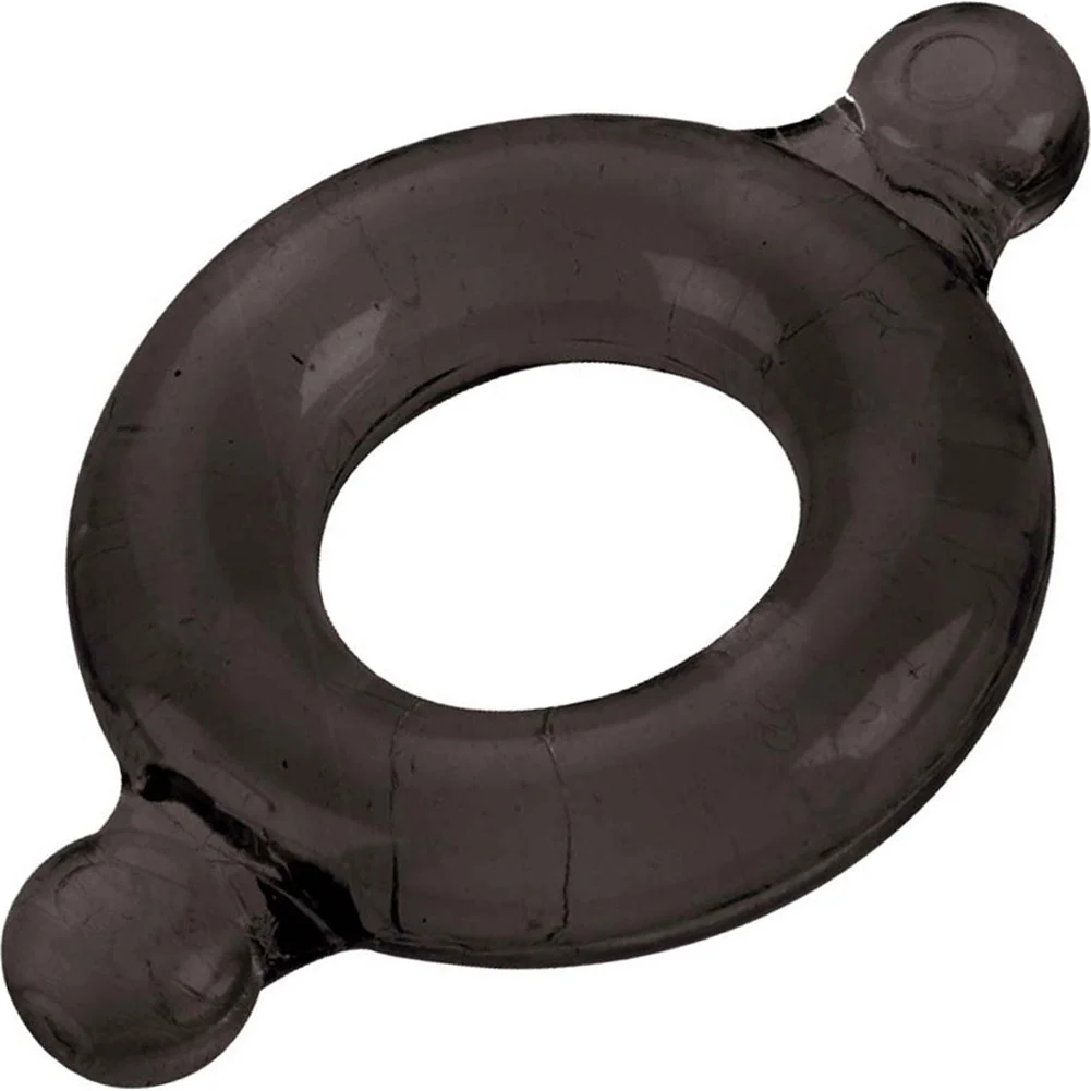 Spartacus Stretch to Fit Elastomer Penis Ring, Black