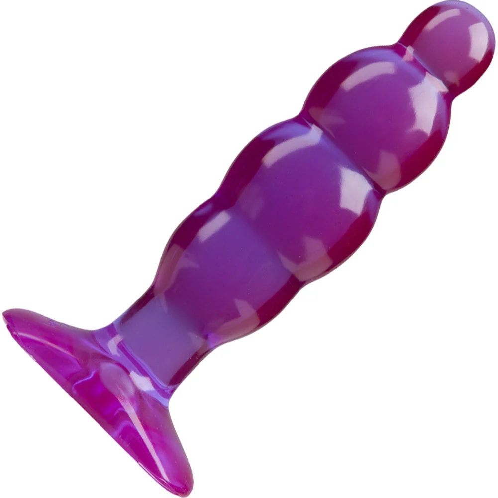 Spectragels Anal Stuffer SilaGel Butt Plug, 6", Purple