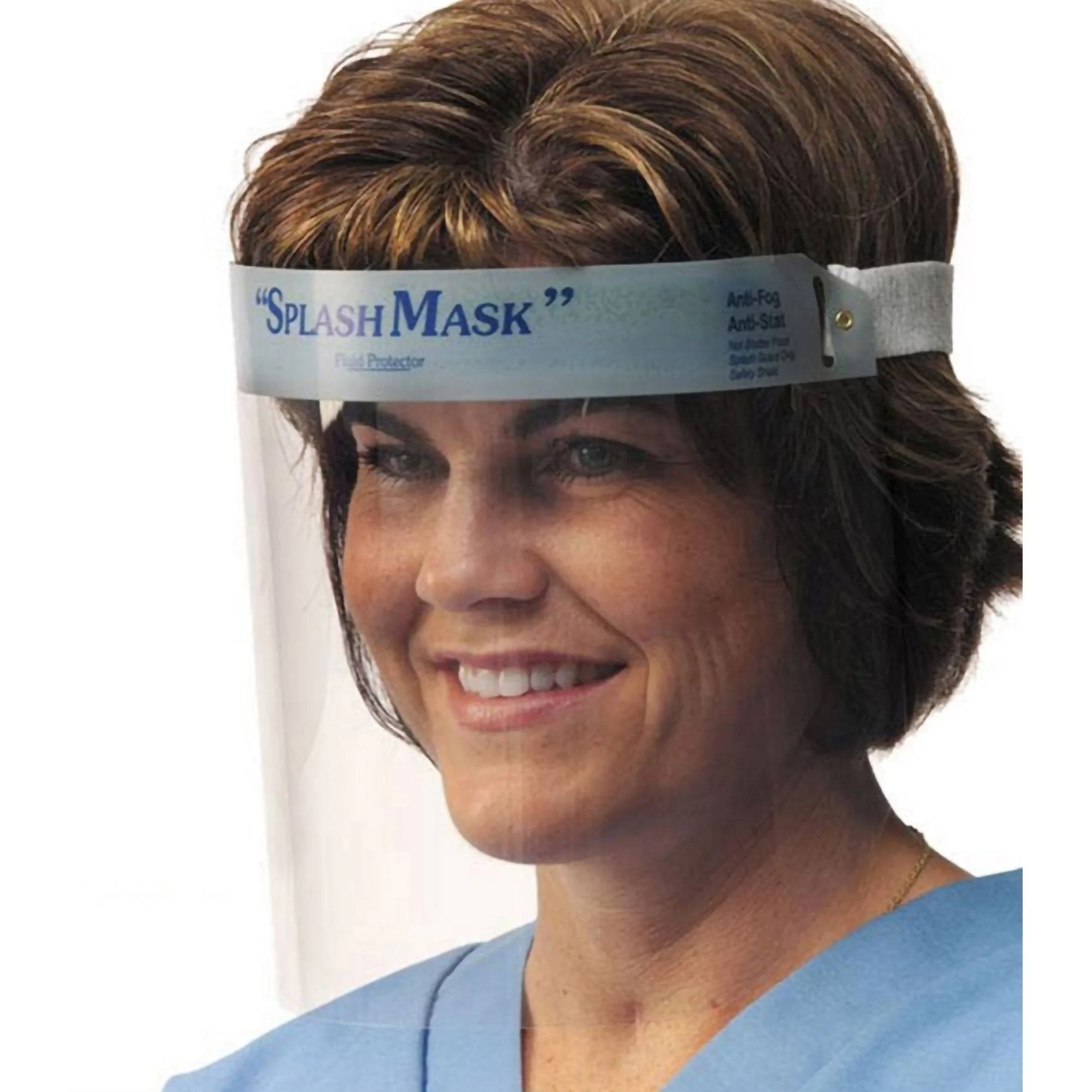 Splash Mask Face Shield One Size Fits Most Full Length Anti-fog