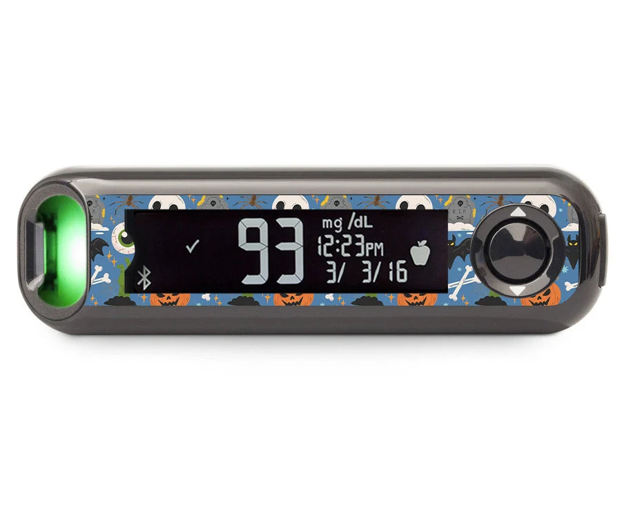 Spooky Night Bayer Contour© Next One Glucometer Sticker - Pump Peelz