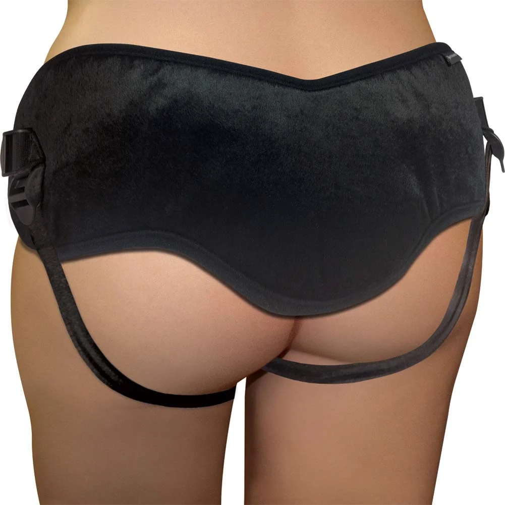Sportsheets Beginners Strap-On Harness, Plus Size, Black