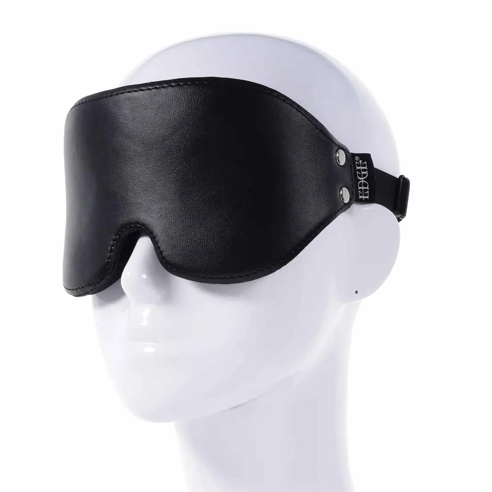 Sportsheets Edge Lights Out Memory Foam Blindfold, One Size, Black