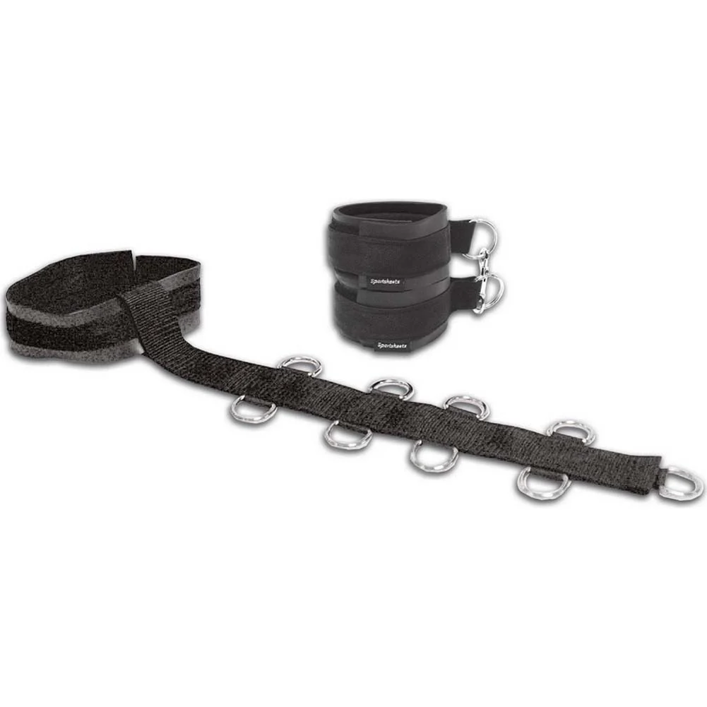 SportSheets Neck and Wrist Restraint, Black