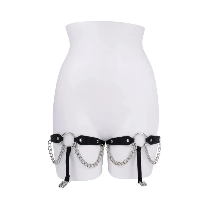 Sportsheets Sex & Mischief Adjustable Chain Lace Garters
