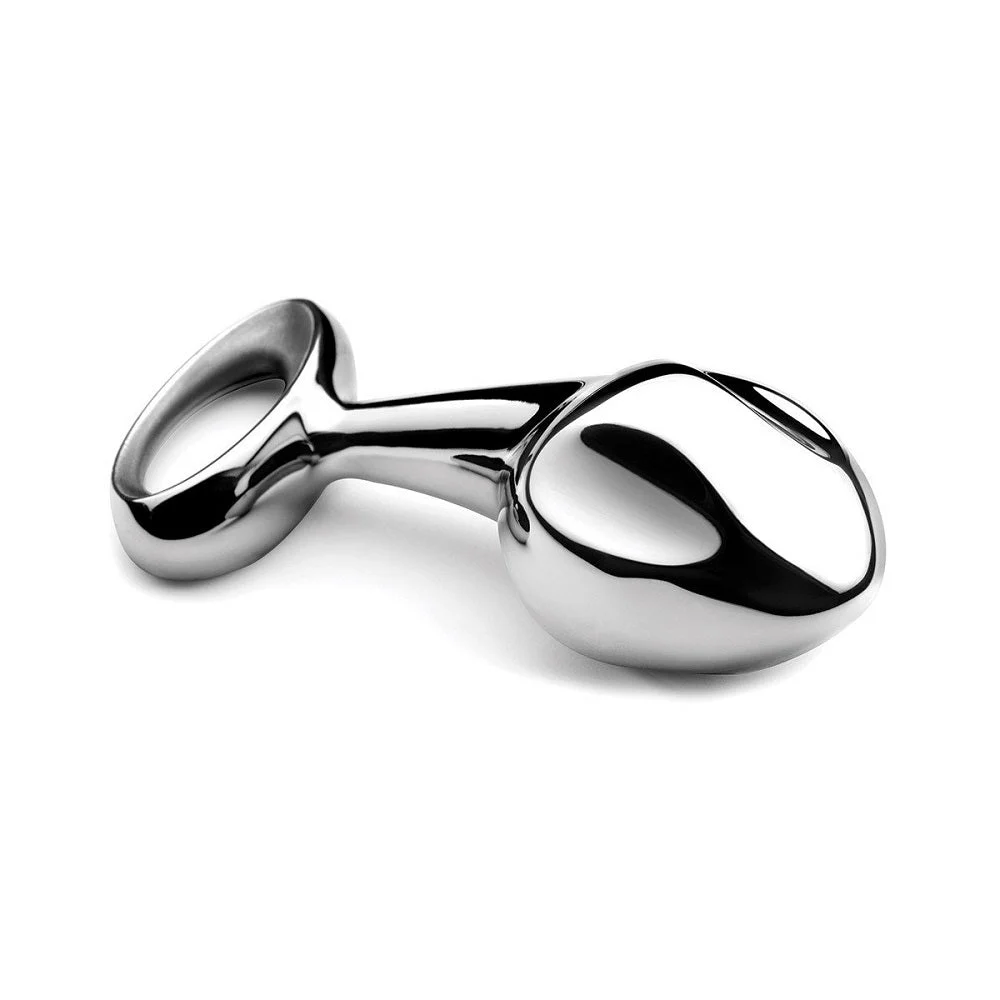 Stainless Steel Pure Plug 2.0 XL Butt Plug Silver