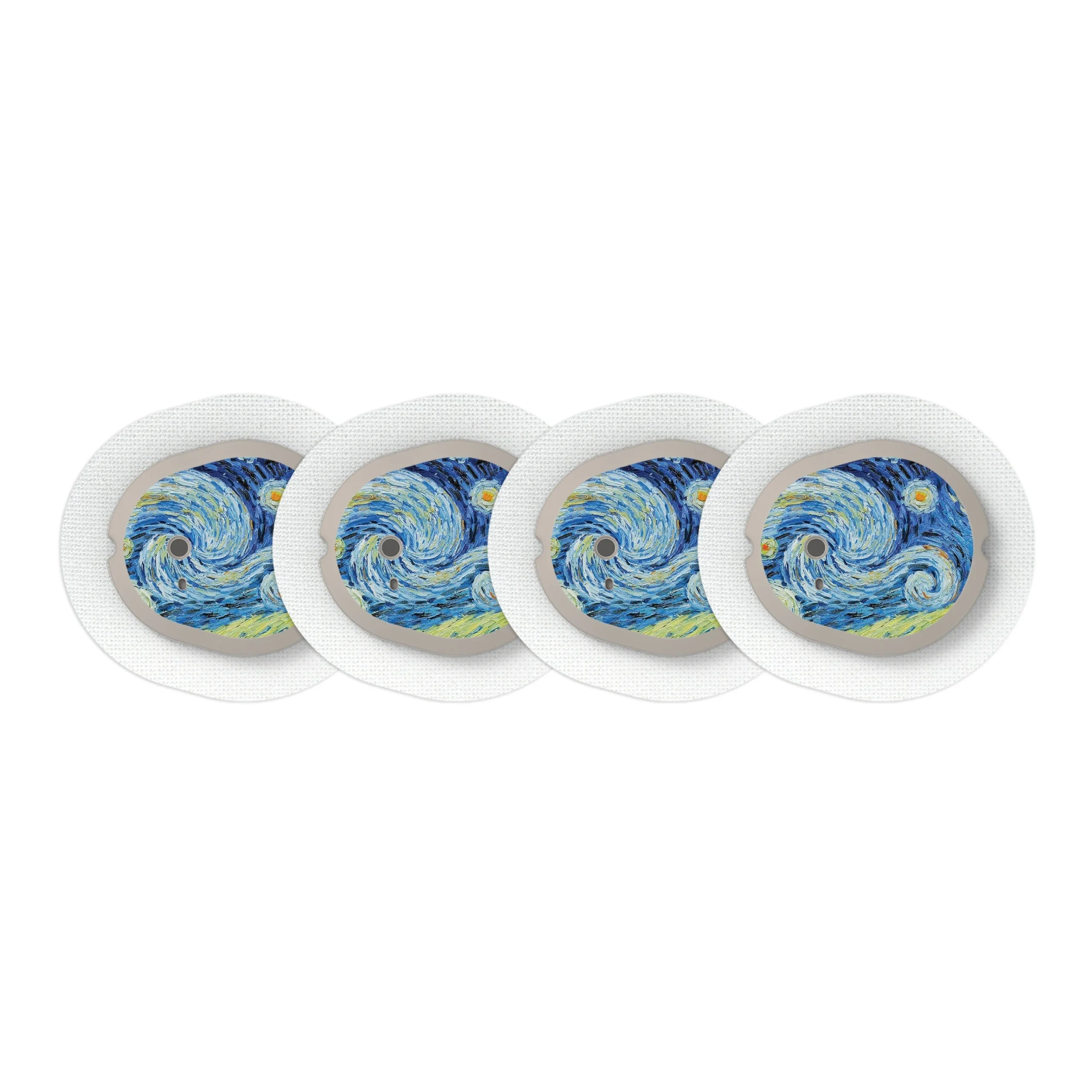 Starry Night Sticker Designed for the DEXCOM G7 and Stelo Transmitter