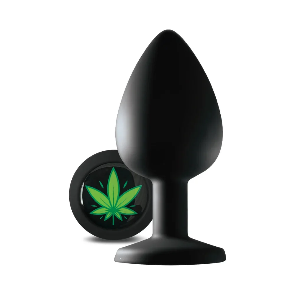 Stoner Vibes Chronic Collection Butt Plug, Black Small