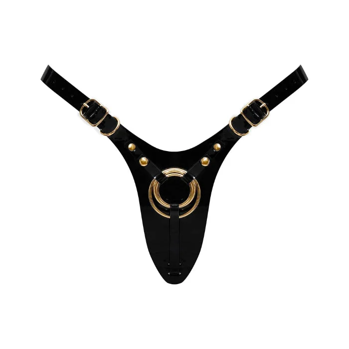 Strap-On-Me Leatherette Adjustable Harness Fabulous With Interchangeable O-Ring