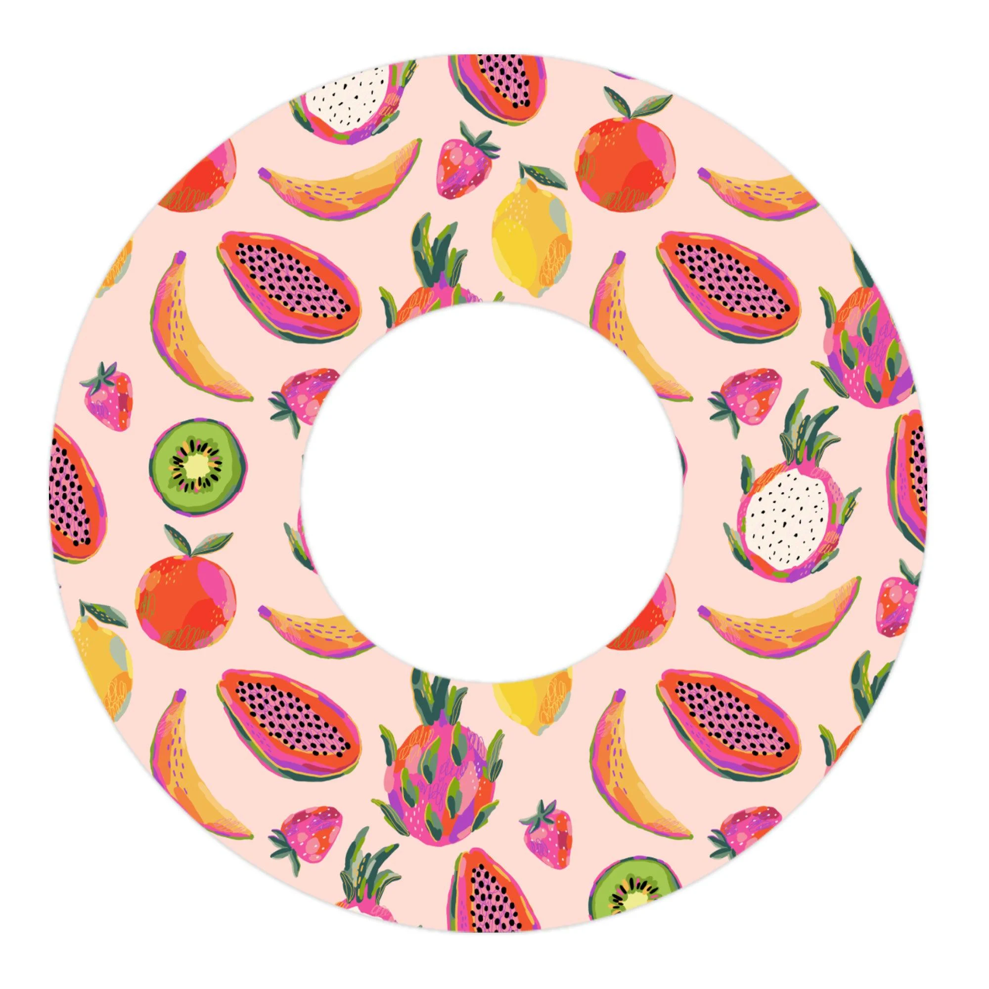 Summer Fruits Patch Freestyle Libre 2 Patch Tape - Pump Peelz