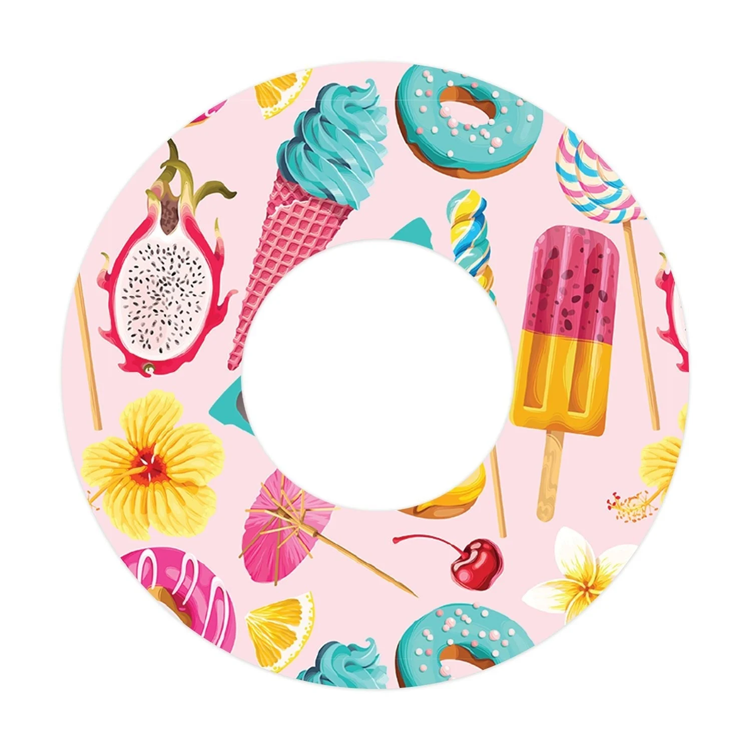 Summer Sweets PatchTape Designed for the FreeStyle Libre 2