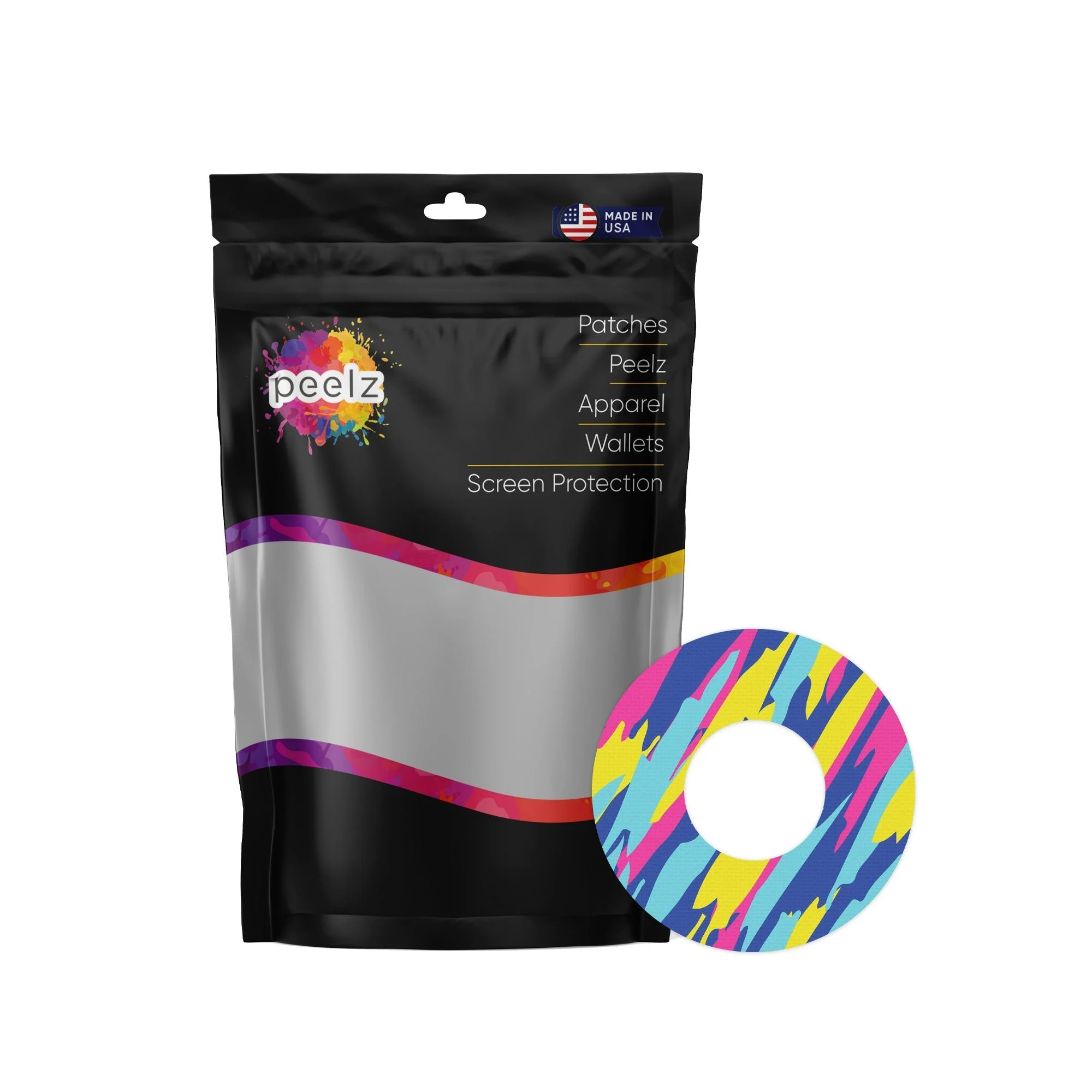 Summer Texture PatchTape Designed for the FreeStyle Libre 2