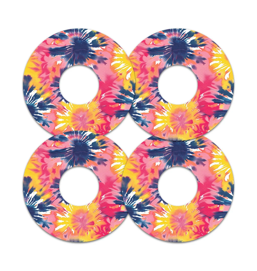 Summer Tie Dye FreeStyle Libre 3 Plus & LingoPatch Tape - Pump Peelz