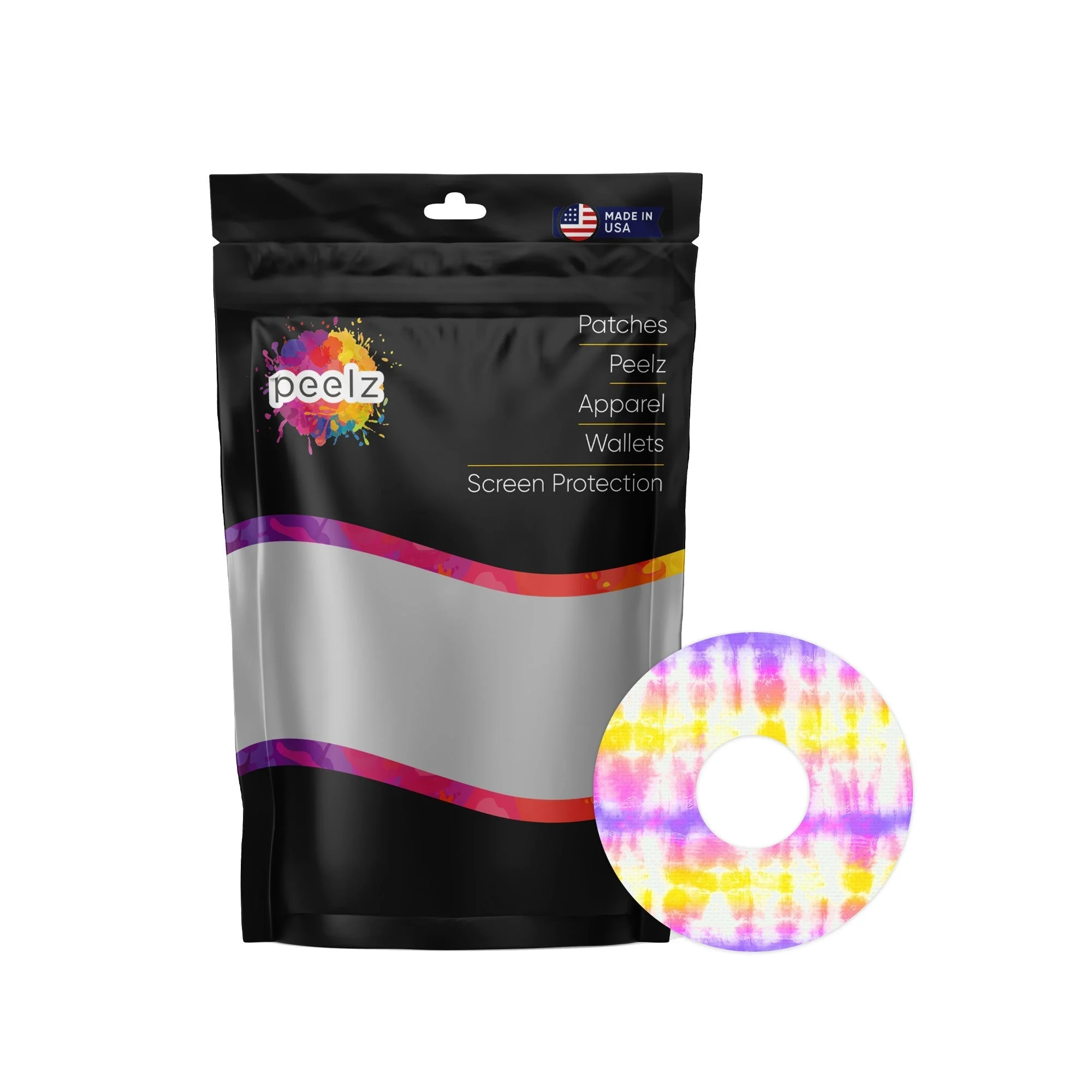Sunburst Patch Tape Designed for the FreeStyle Libre 3 Plus & Lingo