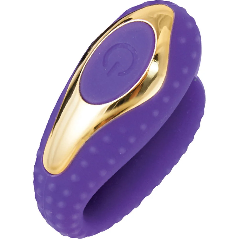 Surenda Enhanced Oral Mini Silicone Vibe, 2.25", Purple
