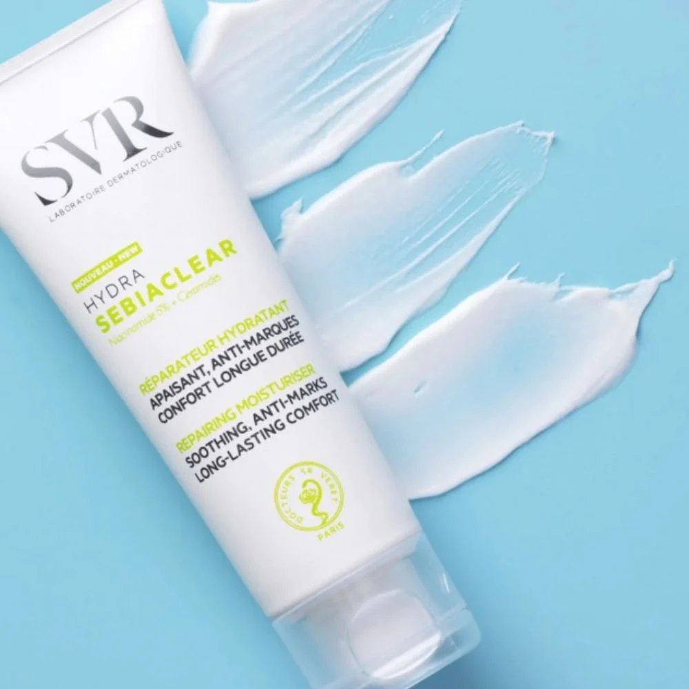 SVR Sebiaclear Hydra Anti-Mark Soothing Repairing Moisturizer for Acneic Skins