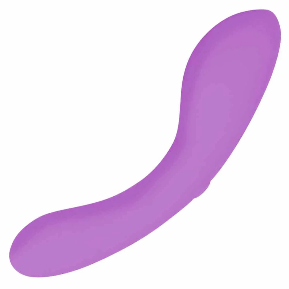 Swan Glow in the Dark Mini Wand Intimate Massager, 4.75", Purple