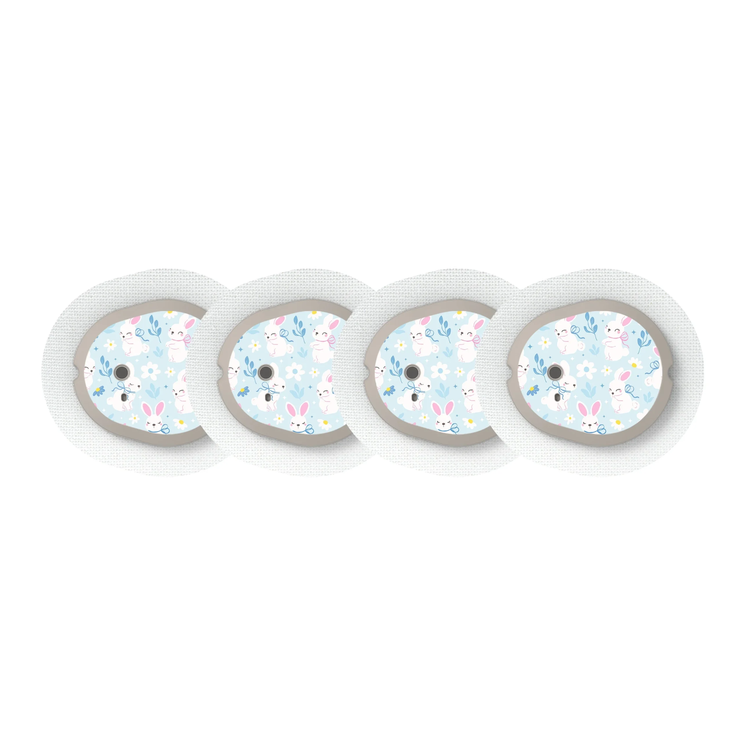 Sweet Bunnies Dexcom G7 and Stelo Transmitter Sticker - Pump Peelz
