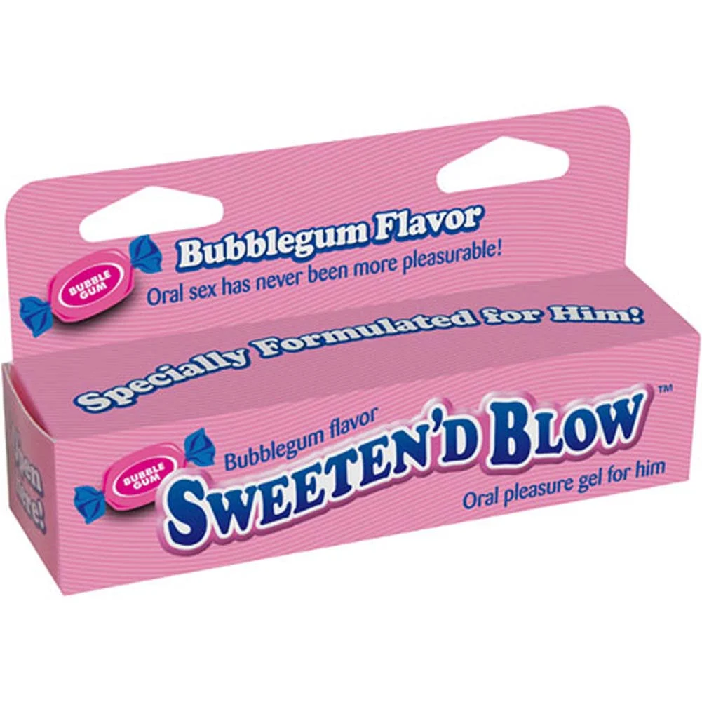 SweetenD Blow Oral Pleasure Gel, 1.5 oz (45 mL), Bubblegum