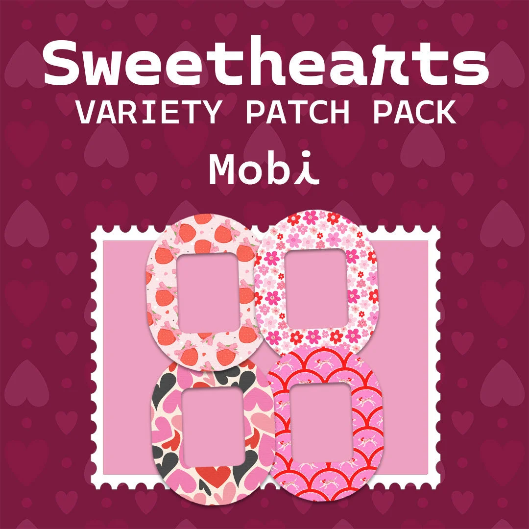 Sweethearts Variety Pack for Tandem Mobi Patch Tape - Pump Peelz