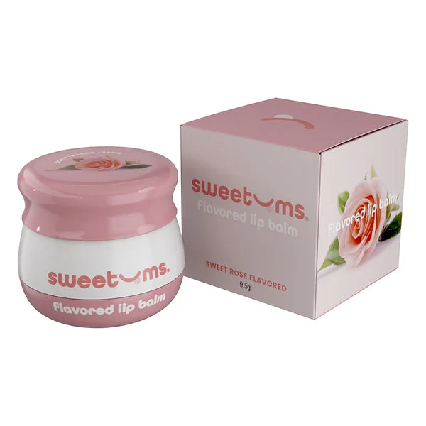 Sweetums Flavored Lip Balm-Sweet Rose