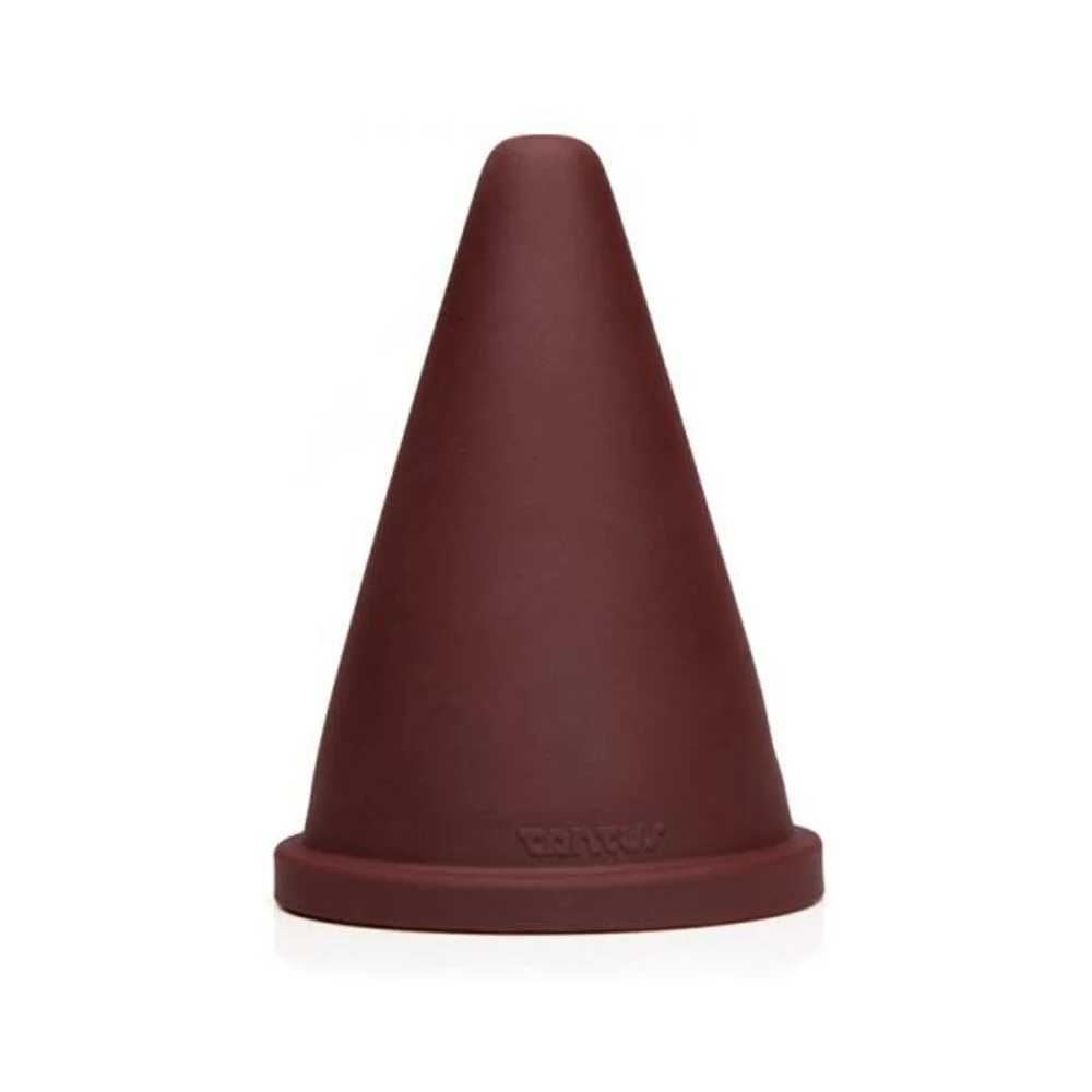 Tantus Cone Squat Firm - Oxblood
