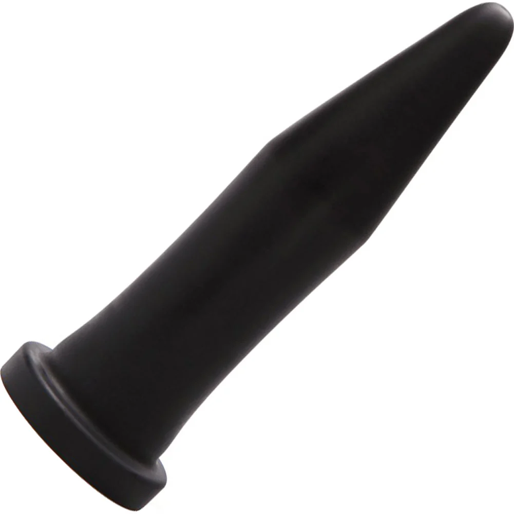 Tantus Inner Band Trainer Soft Silicone Butt Plug, 9", Black