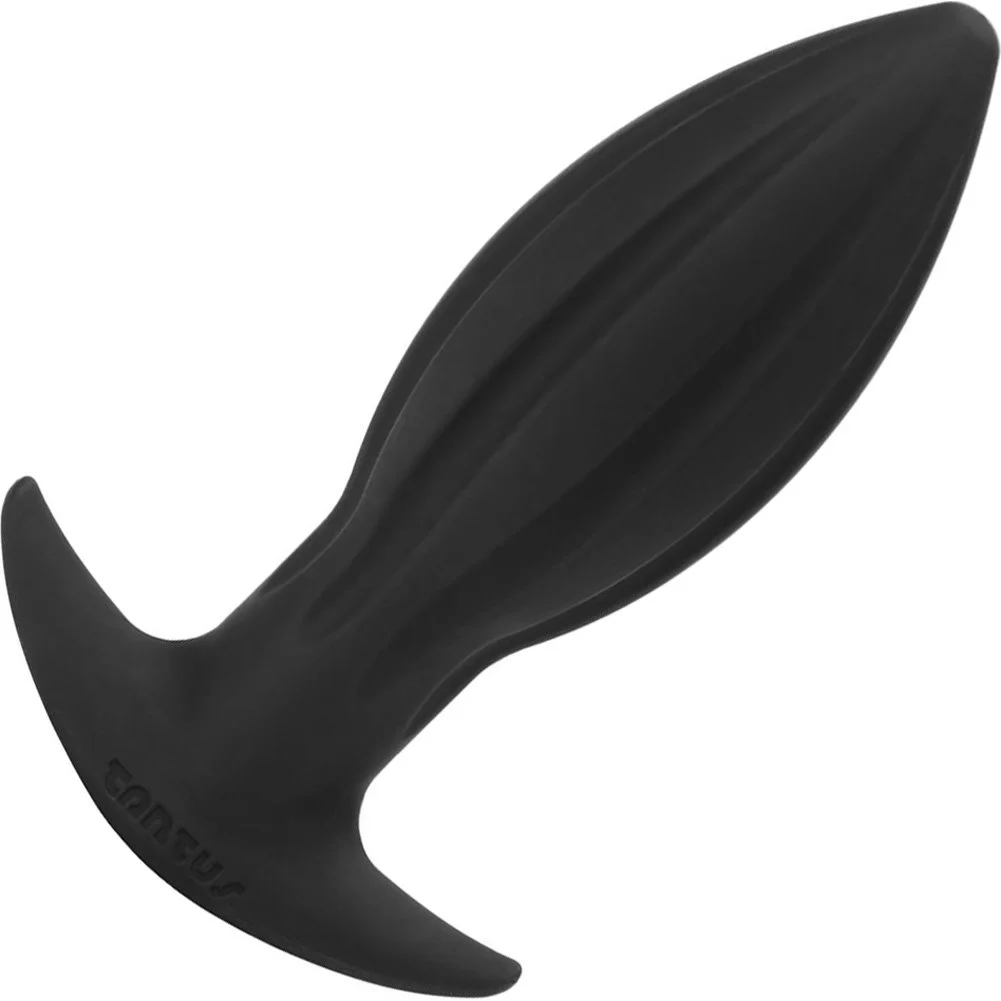 Tantus Juice Silicone Anal Plug, 4.5", Black