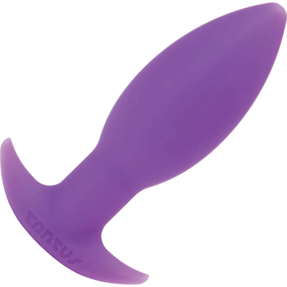 Tantus Neo Smooth Silicone Anal Plug, 4.5", Purple