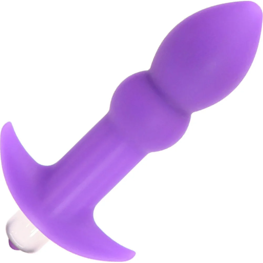 Tantus Perfect Plug Plus Vibrating Anal Toy, 5", Purple