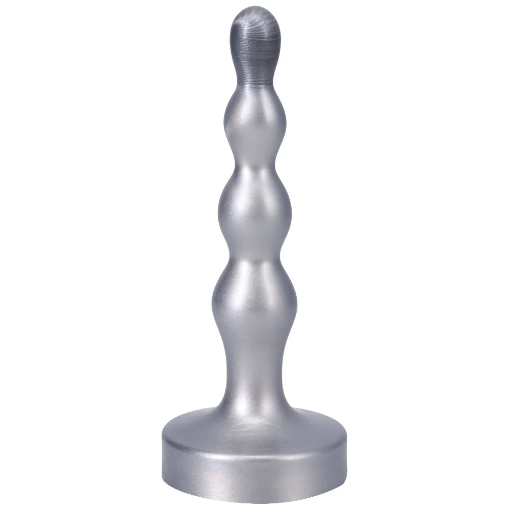 Tantus Ripple Small 8 In. Anal Beads Dildo Firm