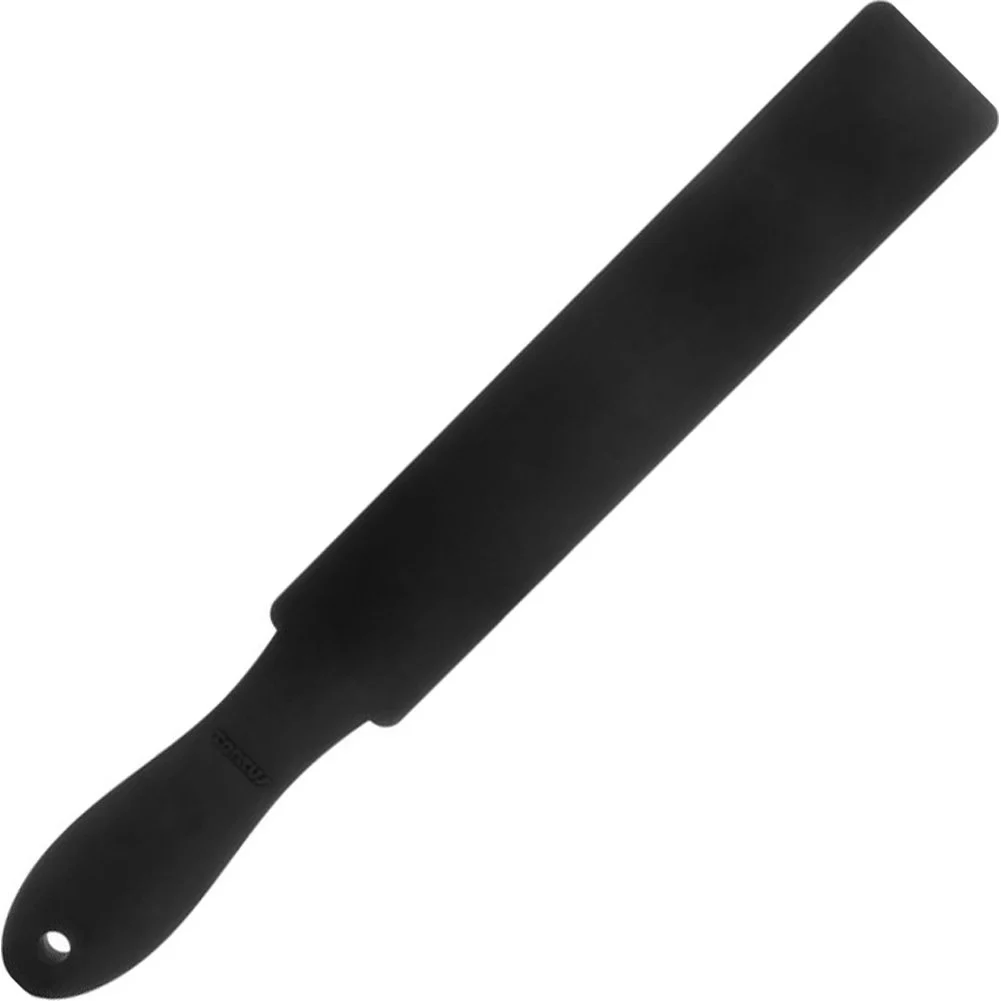 Tantus Wham Bam Silicone Paddle, 15", Black