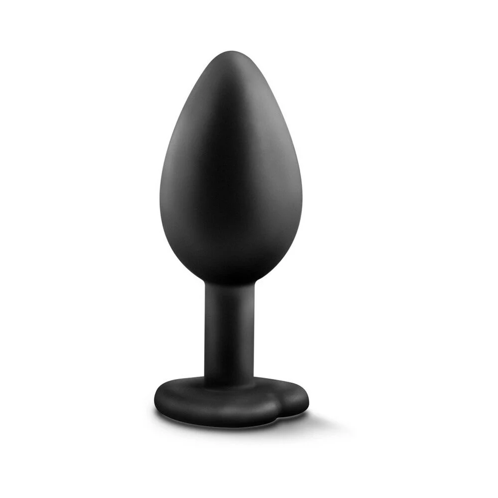 Temptasia Bling Gem Butt Plug Small, Black