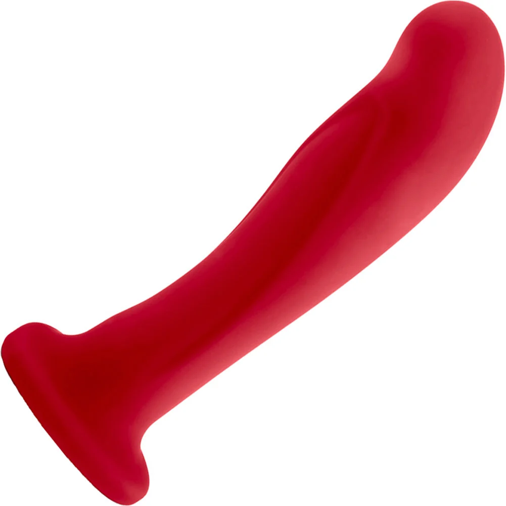 Temptasia Jezebel Silicone G-Spot Dildo, 6", Crimson