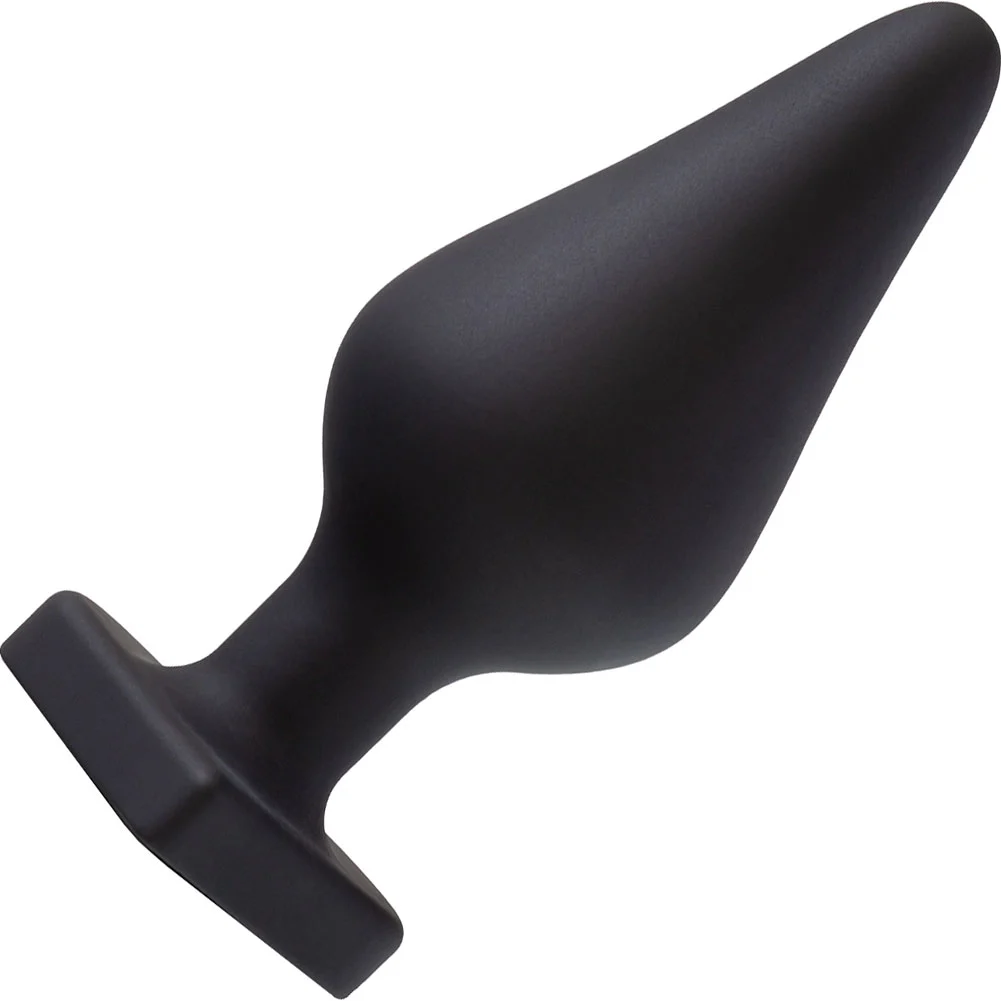Temptasia Spank Me Butt Plug, 3.5", Black