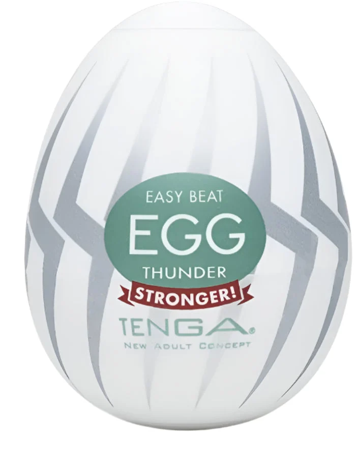 Tenga Egg Thunder Texture Stronger Stretchy Masturbation Sleeve GWP