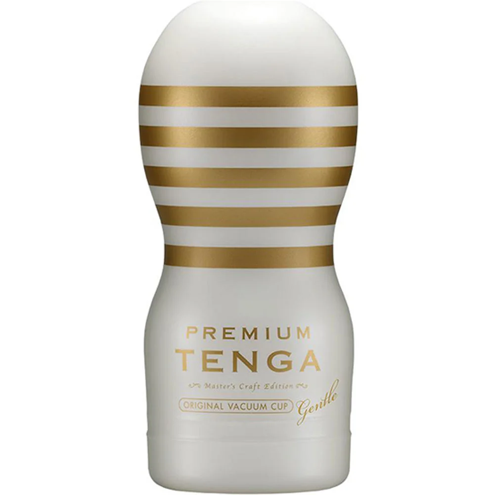 Tenga Premium Original Vacuum Cup Gentle Masturbator, White