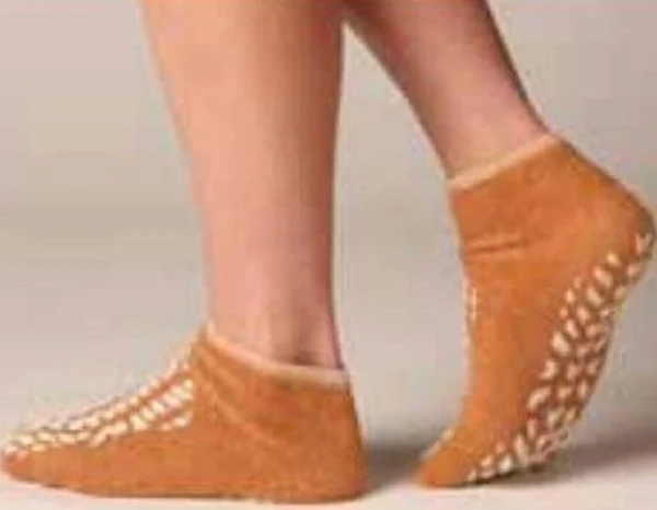 Terry Treads Fall Management Slipper Socks