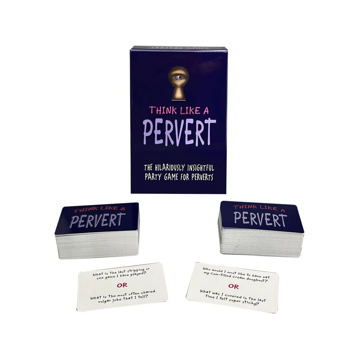 THINK LIKE A PERVERT CARD GAME