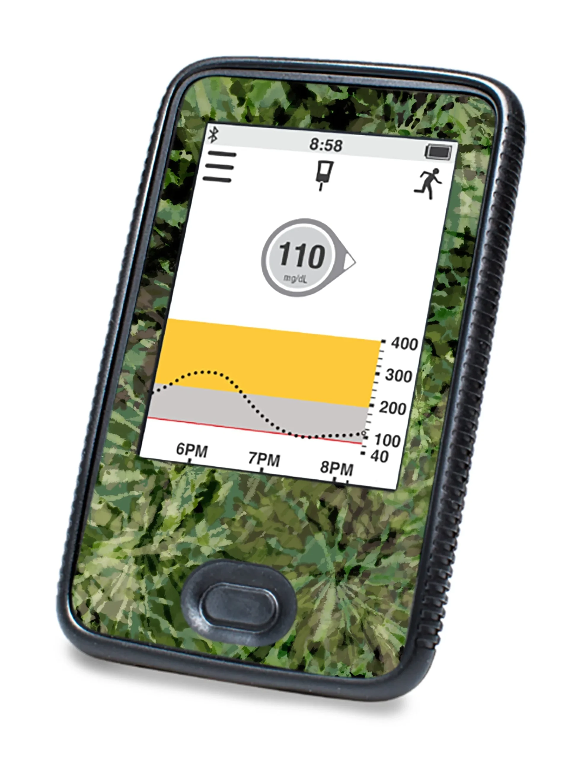 Tie Dye Camo DEXCOM G6 Touchscreen Receiver