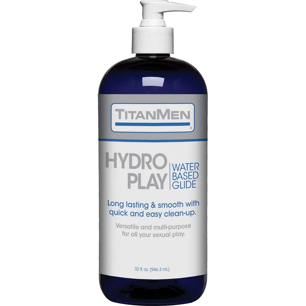 TitanMen Hydro Play Water Based Lube, 32 fl.oz (946 mL)