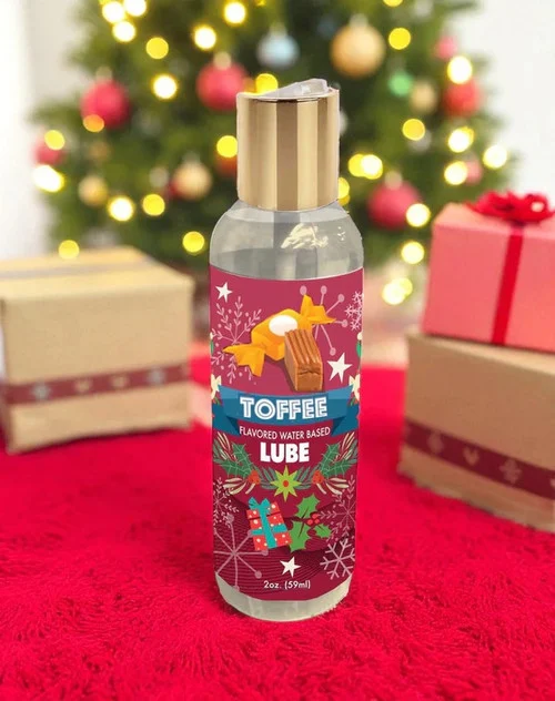 Toffee Flavored Holiday Lube