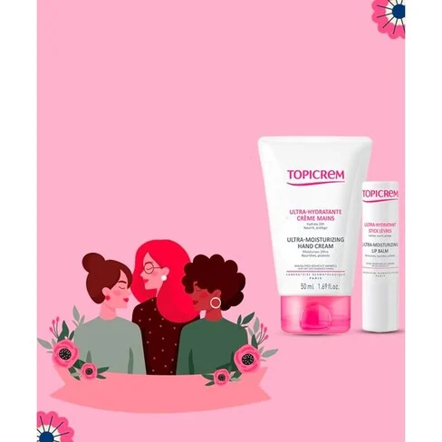 Topicrem Hydra + Ultra Moisturizing Lip Balm