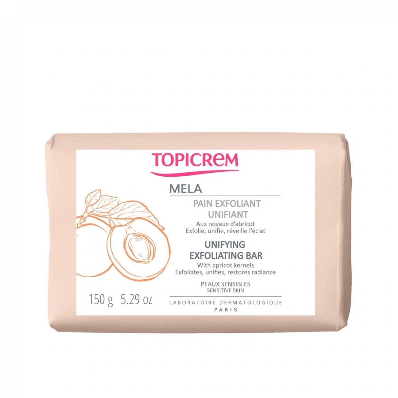 Topicrem Mela Unifying Exfoliating Bar
