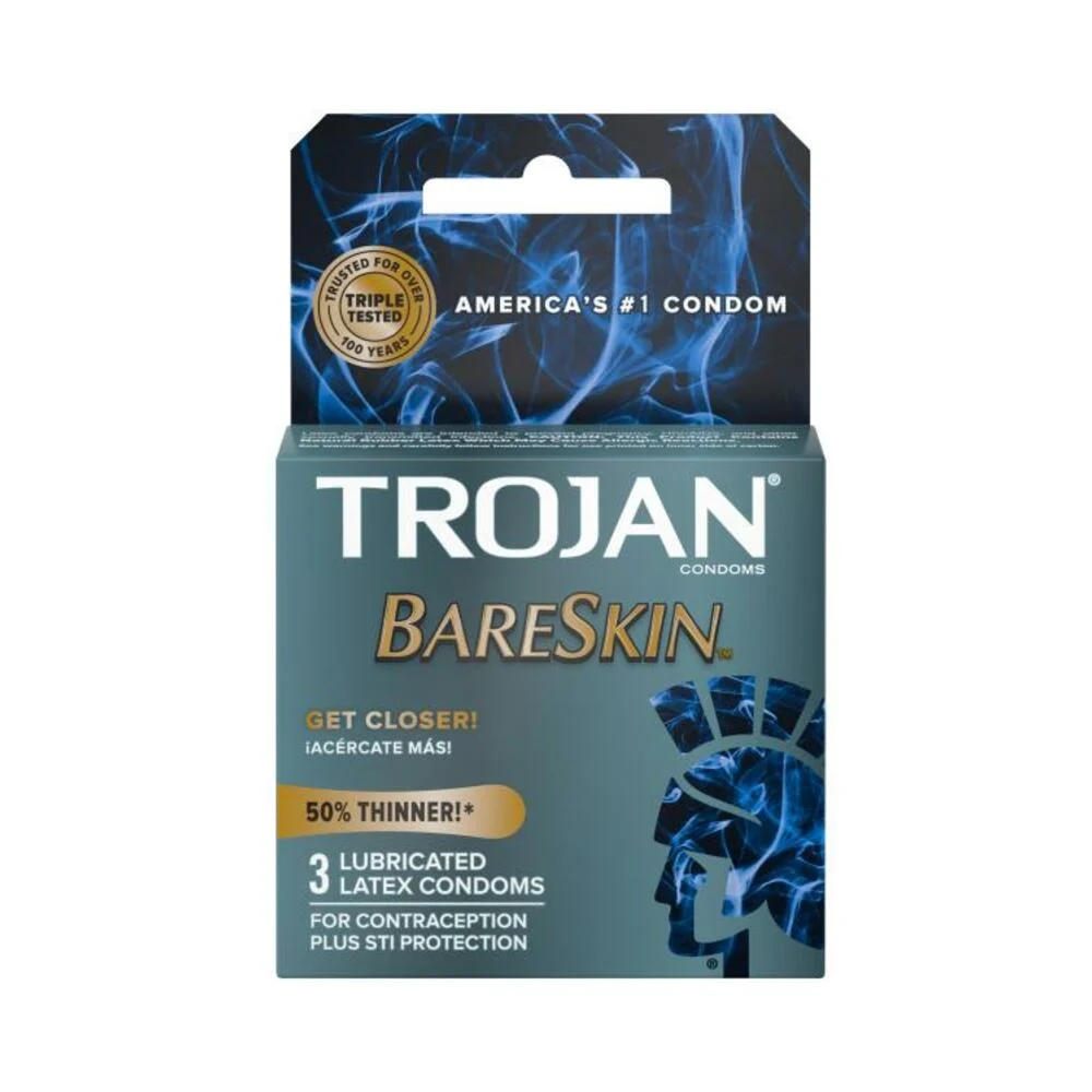 Trojan Bareskin Raw 3-pack