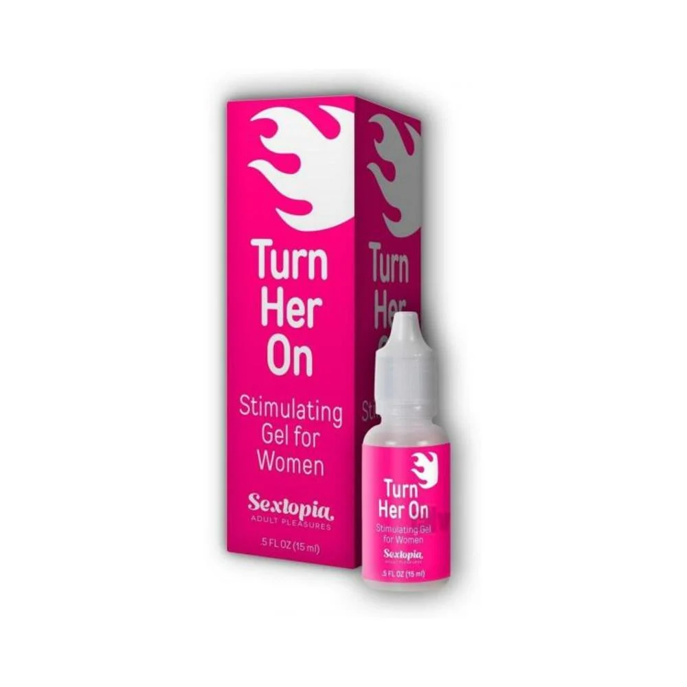 Turn Her On Stimulating Gel For Women .5 Oz Bottle
