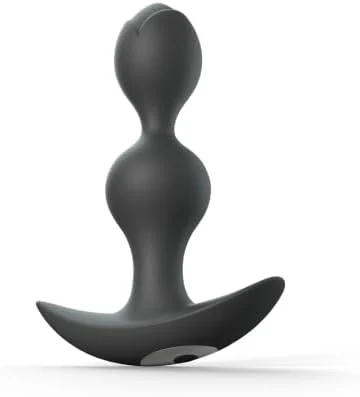 Twinny Bud Butt Plug, Black