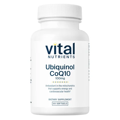 Ubiquinol CoQ10 100mg (Vital Nutrients)