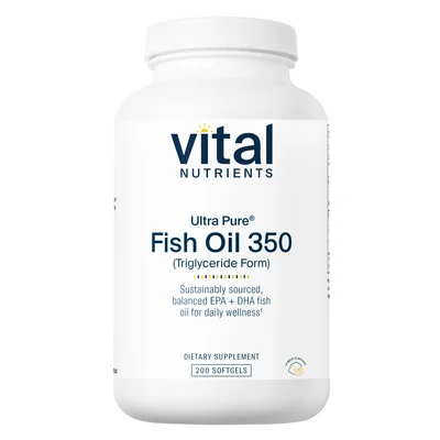 Ultra Pure Fish Oil 350 Triglyceride Form (Vital Nutrients)